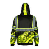 Hi Vis Sublimation Hoodie