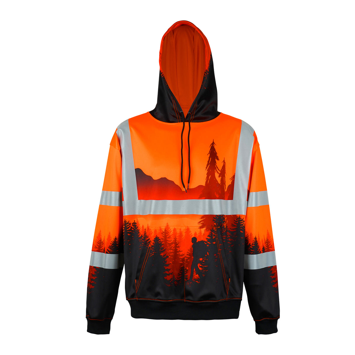 Hi Vis Sublimation Hoodie