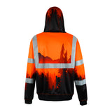 Hi Vis Sublimation Hoodie